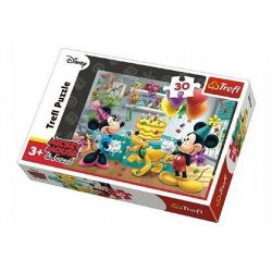 Puzzle Mickey a Minnie slaví narozeniny  ****