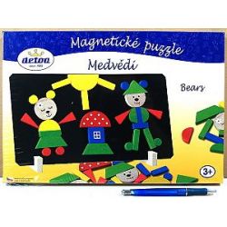 puzzle magnetické Medvědi  ****