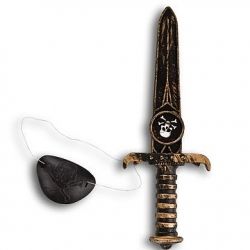 Sada -pirátský nůž s páskou