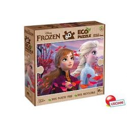 Frozen ECO-Puzzle 60 Elsa a Anna 2v1 70x50cm  ****