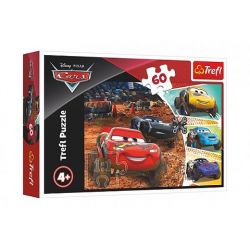Puzzle Disney Cars 3/McQueen s přáteli 33x22cm  ****