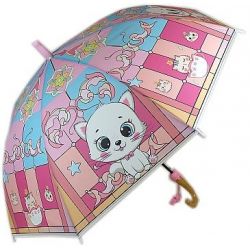Deštníky s píšťalkou pro holky 50 cm
