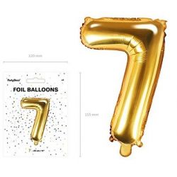 balónek nafukovací číslo 7