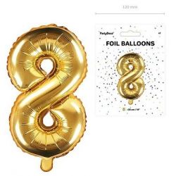 balónek nafukovací číslo 8