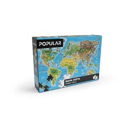 Puzzle - Mapa světa