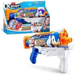 ZURU X-SHOT Vodni pistole SONIC the Hedgehog Fast Fill Skins