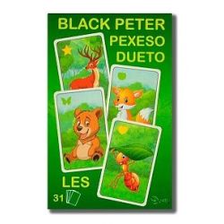 Černý Petr/Pexeso/Dueto farma 3v1 7x10