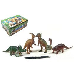 Dinosauři 21 cm - displ. 12 dr