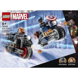LEGO - 76260 Black Widow a Captain America na motorkách *****
