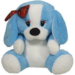 pes s mašlí sv. modrý