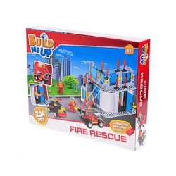 BuildMeUp stavebnice - Fire rescue 204ks v krabičce