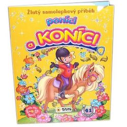 Kniha SUN - Žlutý sam. příběh-PONÍCI /10%/  ****