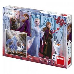 Puzzle 3x55 Frozen II  ****