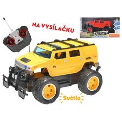 R/C auto terénní 24cm 27MHz plná funkce na baterie se světlem 2b