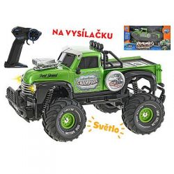 Auto terénní 23cm 1:18 plná funkce na baterie se světlem RC