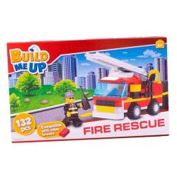 BuildMeUP stavebnice - Fire rescue 132ks v krabičce