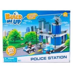 BuildMeUp stavebnice - Police station 201ks v krabičce