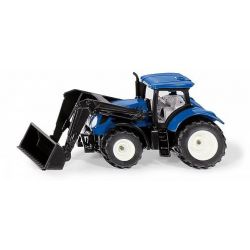 SIKU Blister - traktor New Holland s předním nakladačem ****