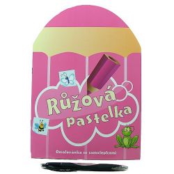 Omalovánky pastelka -  růžová  (12%)