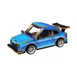 3D puzzle dřevěné - Závodní auto 13 cm