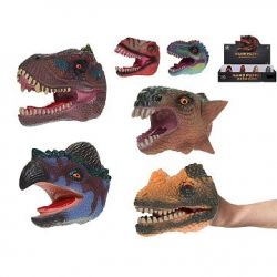 Maňásek prstový dinosaurus 10cm 6druhů