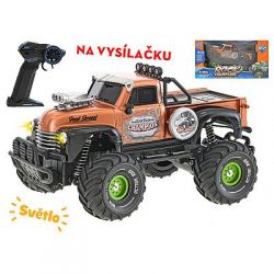 auto RC terénní 23cm 1:18 plná funkce na baterie se světlem