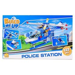 BuildMeUp stavebnice - Police station 122ks v krabičce