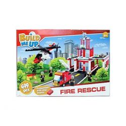 BuildMeUp stavebnice - Fire rescue 499ks v krabičce