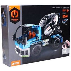 Stavebnice Nákladní auto a domíchávač 2v1 RC 26cm