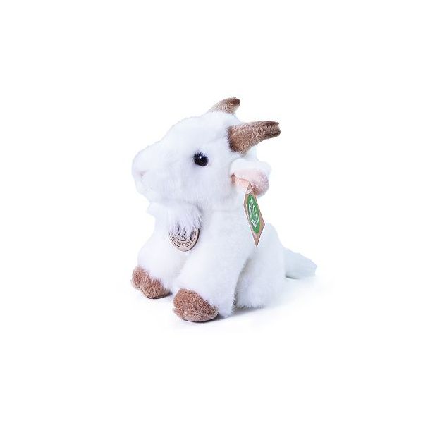 Plyšová koza sedící 16 cm **** Plyšová koza sedící 16 cm ****