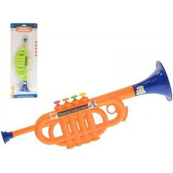 Trumpeta 35cm 2barvy na kartě