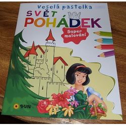 Kniha SUN - Veselá pastelka - Svět pohádek   ****