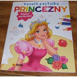 Kniha SUN - Veselá pastelka - PRINCEZNY   ****