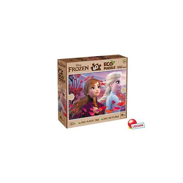 Frozen ECO-Puzzle 60 Elsa a Anna 2v1 70x50cm **** Frozen ECO-Puzzle 60 Elsa a Anna 2v1 70x50cm ****