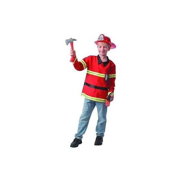 Šaty na karneval - hasič Šaty na karneval - hasič