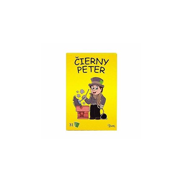 Karty Černý Petr kominík žlutý Karty Černý Petr kominík žlutý