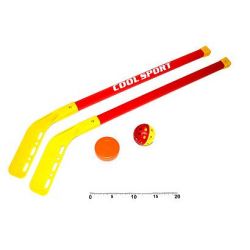 Hokejky s pukem 75 cm