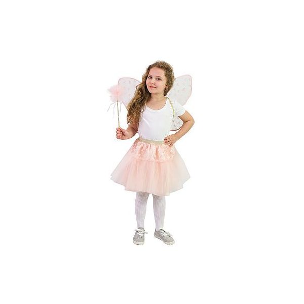 Kostým tutu růžová květinová víla 3ks Kostým tutu růžová květinová víla 3ks