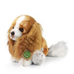 Plyšový pes King Charles španěl 28 cm