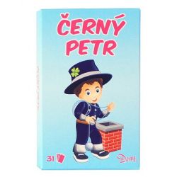 Karty Černý Petr pro kluky 31ks v krabičce