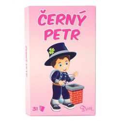 Karty Černý Petr pro dívky 31ks v krabičce