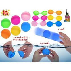 Sun Fun míčky na vodu 6cm znovupoužitelné