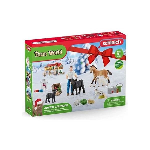 Zvířátka - Adventní klendář Schleich 2022 - domácí zvířata **** Zvířátka - Adventní klendář Schleich 2022 - domácí zvířata ****