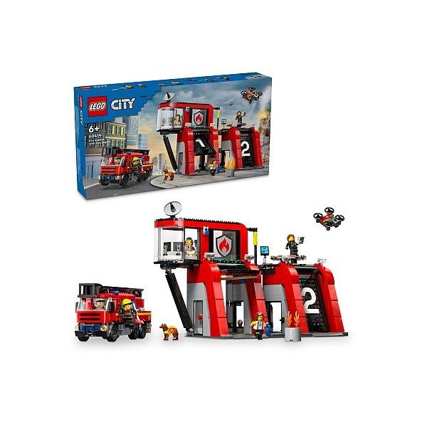 LEGO - 60414 Hasičská stanice s hasičským vozem ***** LEGO - 60414 Hasičská stanice s hasičským vozem *****
