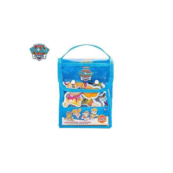 Paw Patrol pěnové puzzle do vany 18m+ v taštičce Paw Patrol pěnové puzzle do vany 18m+ v taštičce