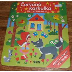 Kniha SUN - Přečti a nalep pohádku - Červená karkulka  ***