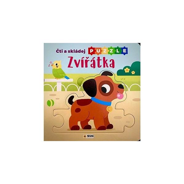 Čti a skládej Puzzle - zvířátka Čti a skládej Puzzle - zvířátka