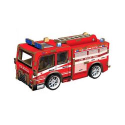 3D puzzle dřevěné - Hasičské auto 12 cm
