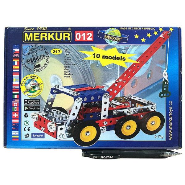 Merkur M 012 odtahové vozidlo 217 dílů Merkur M 012 odtahové vozidlo 217 dílů