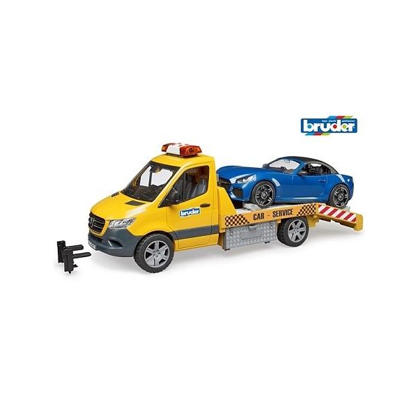 Bruder auto odtahové služby MB Sprinter s autem Roadster na bat. Bruder auto odtahové služby MB Sprinter s autem Roadster na bat.